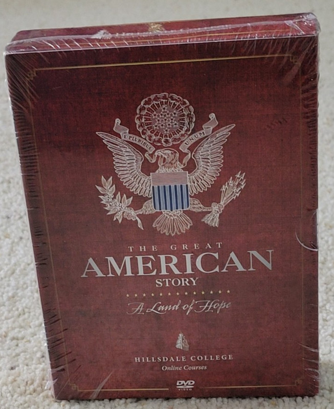 Great American Story: Land of Hope – Hillsdale College, DVD Online Course NEW