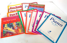 Lot of 14 Alfred  s Basic Piano Library Course Books Lesson Book Lot Beginners