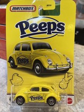 2026 Matchbox Peeps 1962 Yellow Volkswagen Beetle New On Card
