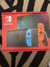Nintendo Switch Console V2 with Games Read Description