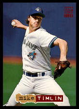 1994 Stadium Club Mike Timlin #441 Toronto Blue Jays MLB Baseball Base Set