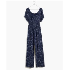 MADEWELL altered Sophia Jumpsuit in Bandana Flower Print