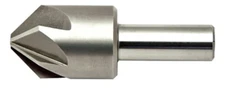 Alfa Tools C6F50552B 3/4" x 1/2" High-Speed Steel 90° 6 Flute Countersink