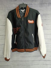 NFL WEAR BY ERIN ANDREWS Bengals WOMENS VARSITY FULL ZIP JACKET NFL OFFICIAL XXL