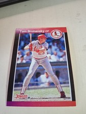 SL 9910/ 1989 Donruss Tom Brunansky 112 Error Card baseball cards lot