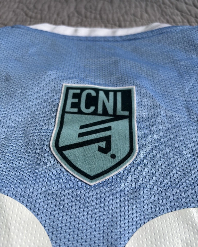 ECNL Light-Blue Nike Soccer Jersey- Men size S - Image 3 of 4