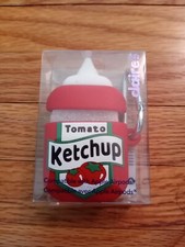CLAIRE  s AIR POD Case Cover Protective Case keychain Ear buds Ketchup, New, 20