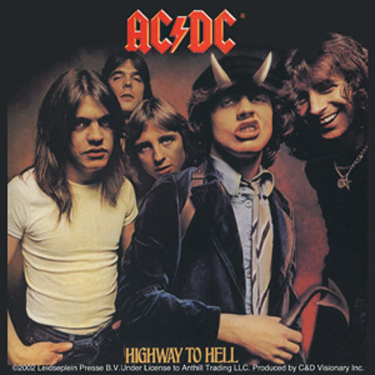 C&D Visionary Licenses Products AC/DC Highway to Hell Sticker