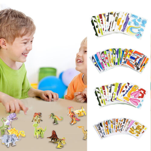 25pcs Jigsaw Puzzles 3D Animal Puzzle Cartoon Theme Puzzle Kit Educational Toys