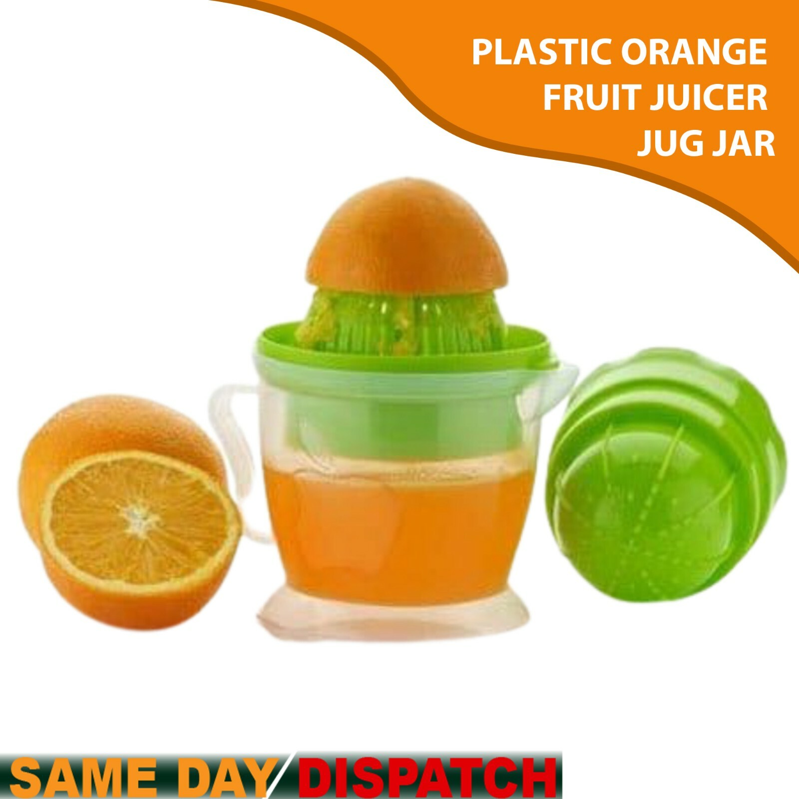 Fruit Juice Maker Jar Manual Hand Press Kitchen Orange Lemon Squeezer