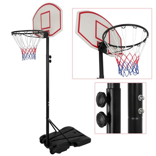 Kid Youth Basketball Hoop Adjustable/Electronic System Stand Backboard Net Sport - Picture 4 of 25