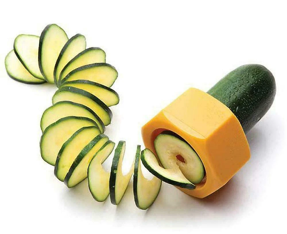 Creative Spiral Cucumber Slicer Home Utensil Spiral Slicer Kitchen Tool  Garnish Fruit Vegetable Veggie Twister Cutter Spiral Slicer Excellent  Quality Cooking Tools