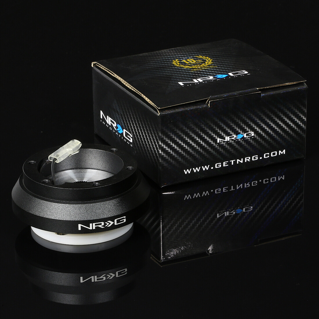 NRG 120H HUB+PURPLE GEN 3.0 QUICK RELEASE+3"DISH IRIDIUM STEERING WHEEL ...