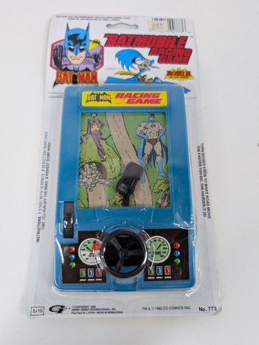 Batmobile Rennspiel 1982 Henry Gordy MOC #773