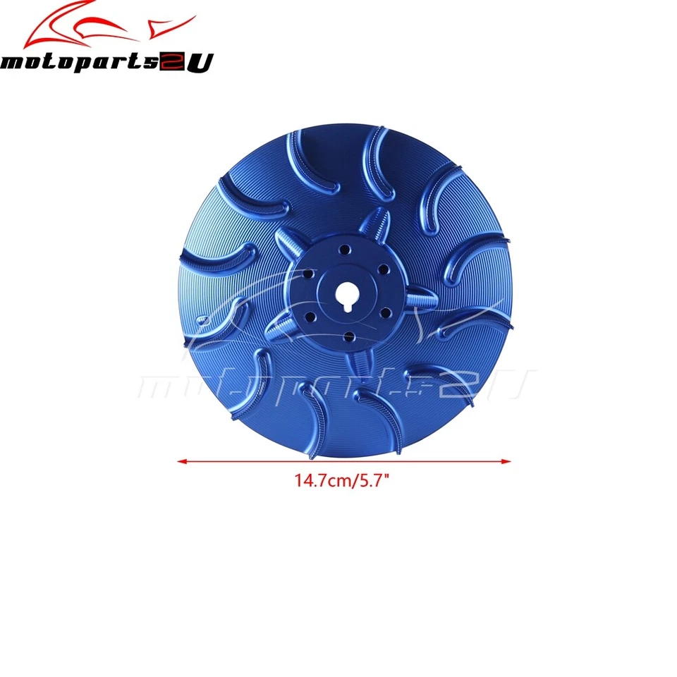 Discos de freno de cuchillas radiadoras cromadas para moto Vespa Sprint/Primavera 50 125 Foto 2 de 4