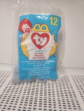 Ty McDonald’s Teenie Beanie Baby "PEANUT" the Elephant #12 1998