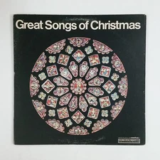 GREAT SONGS OF CHRISTMAS Album 9 CSS1033 LP Vinyl VG+ Cover VG+ Unipak