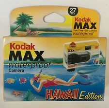 SUC 048 35MM Single Use Camera Kodak Max Waterproof NOS