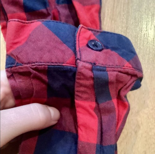 Hanna Andersson Girls Blue Red Plaid Christmas Dress Us Size 10-12 Size 140 - Picture 3 of 11