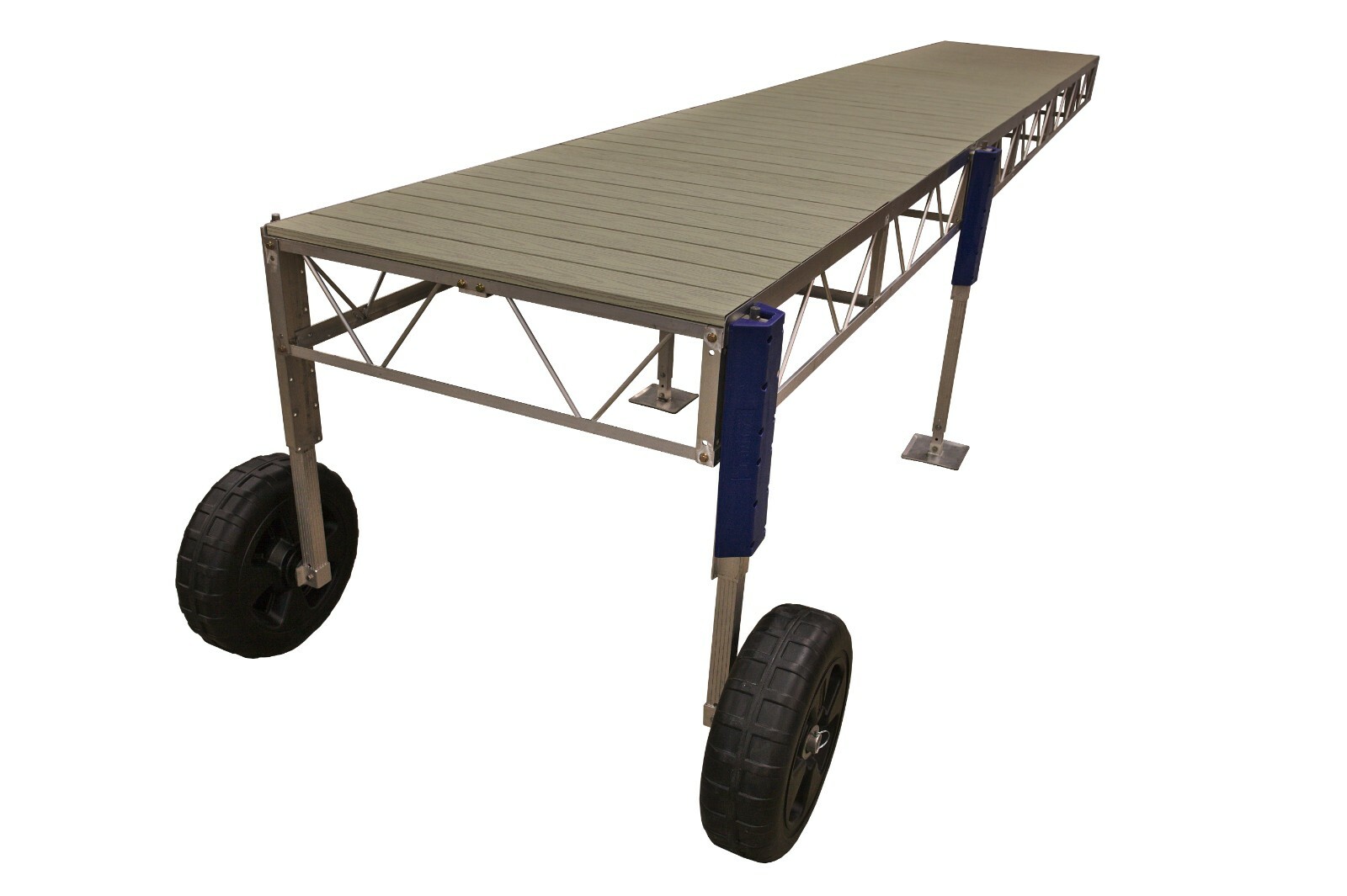 24ft Premium Jack Dock Free Shipping Rolling Aluminum Dock w