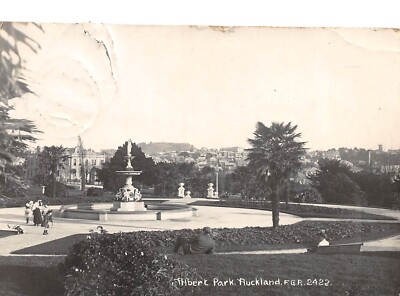 AK NEUSEELAND AUCKLAND ALBERT PARK um 1920