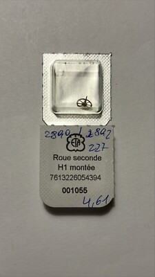 Original Eta 2890,  2892  227  Sekundenrad H1 / second wheel H1  (4,61) (001055)