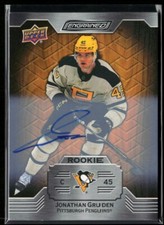 2023-24 Upper Deck Engrained Autographs #143 Jonathan Gruden RC