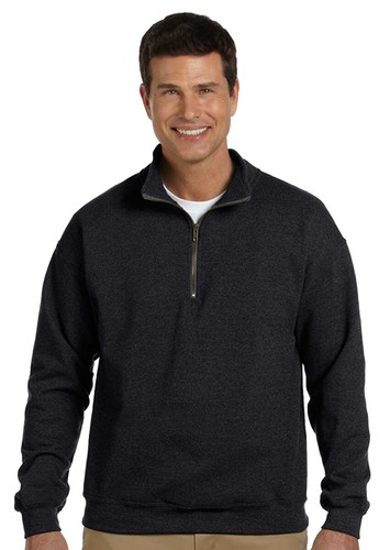 Gildan Hombre Athletic Vintage Sudadera Con Cremallera Cuello Clásico  Cadete Barrio. G188 | eBay