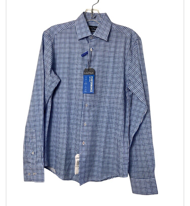 nautica supershirt dress shirt Nautica Men's Dress Shirt - Performance Super Shirt