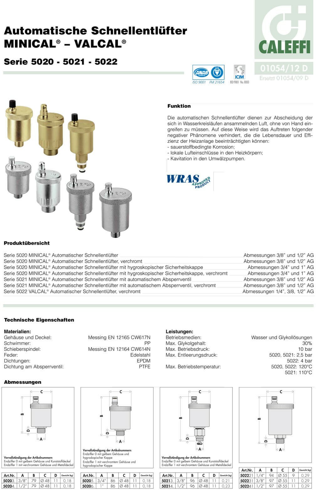 Automatischer Schnellentlüfter Aus Messing - 1/2" Eckventil Für Heizungsanlagen