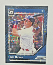 2024 Panini Donruss JIM THOME Black Velocity Prizm 39/39 #44 Guardians