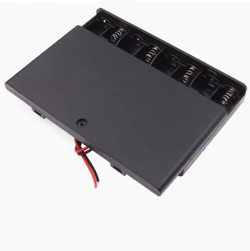 Battery Storage Cover Box Holder AA Batteries Case No/With OFF ON Switch Wire - Picture 12 of 17