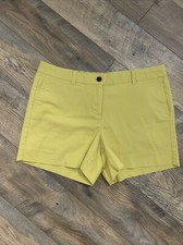 Boden Chino Shorts Size 12 Yellow