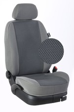 Citroen DS3 ab 2010 Maß Sitzbezüge Rücksitzbezug Schonbezug: Parma/grau