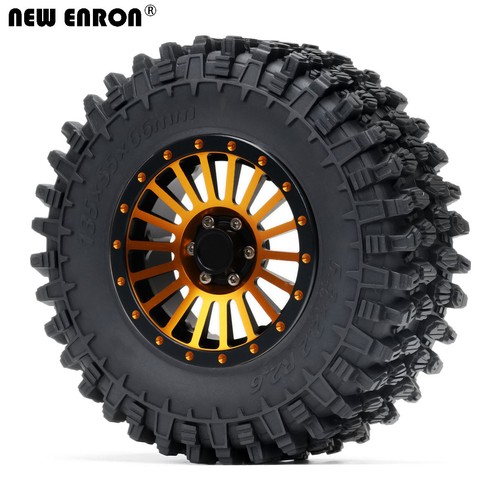 Cerchio ruota mozzo in alluminio 2,6" Beadlock 12 mm per RC 1/10 assiale RB10 Ryft KM YIKONG - Foto 128 di 144