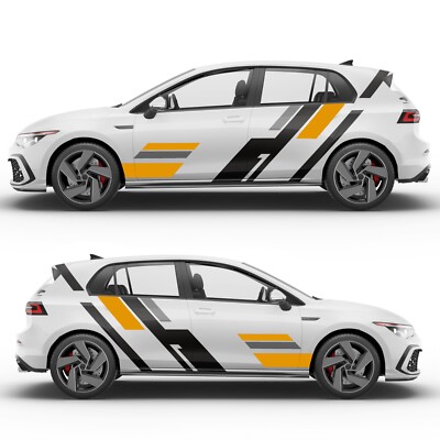 Auto Aufkleber Seitenstreifen Seitenaufkleber Autoaufkleber Rechtecke Tunig JDM
