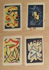 ATRIX   LOTTO DI  4  FIGURINE ATRIX   ORIGINALE !!!!!