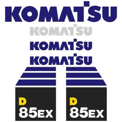 Aufkleber Sticker Set Komatsu D85EX-15 Bulldozer Decal Set
