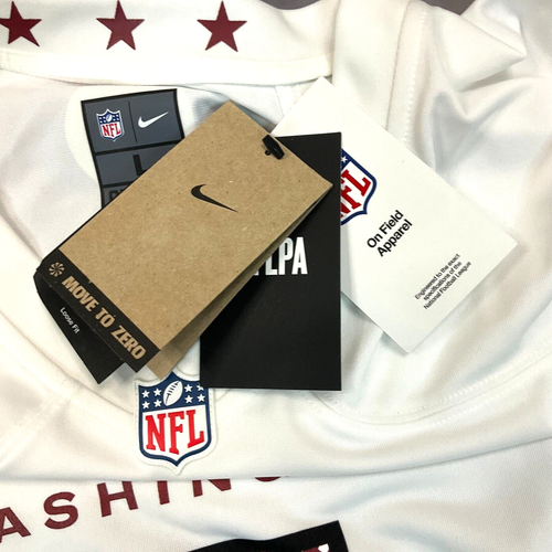 New Nike Jayden Daniels Washington Commanders NFL Game Jersey Men's Sz L $130 - Picture 6 of 13