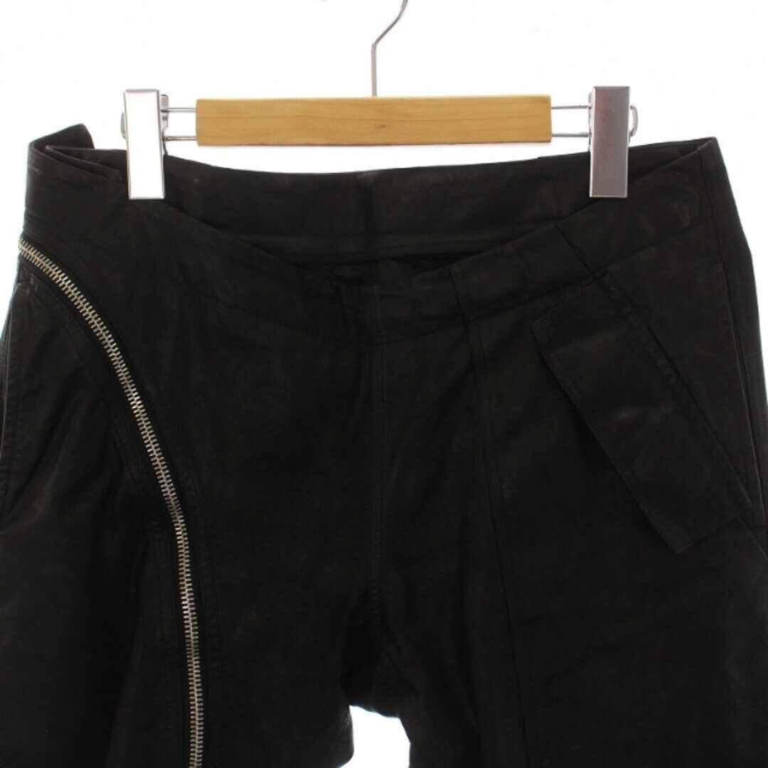 Rick Owens DRKSHDW AIRCUT JOGGGERS Leather Pants Zipper IT46 Rick Owens DRKSHDW AIRCUT JOGGGERS Leather Pants Zipper IT46