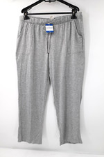 NWT Lucky brand pants women's L Straight leg Lounge Drawstring pockets elastic
