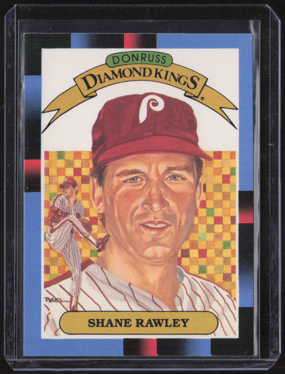 1988 Donruss Diamond Kings Shane Rawley