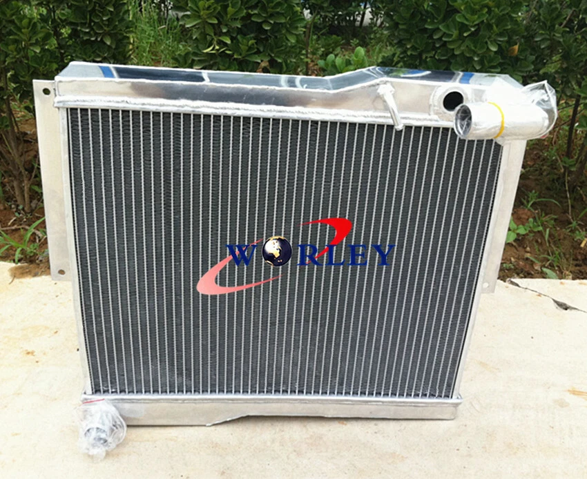 Radiador de aluminio y manguera negra para MG MGB GT ROADSTER 1.8 1977 1978 1979 1980 MT Foto 4 de 4