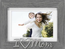 Malden International Designs 4X6 or 5X7 I Love Mom Distressed Expressions 