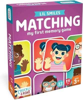 Chuckle & Roar - Matching Game Lil Smiles - Board for Kids 3 and up -... 