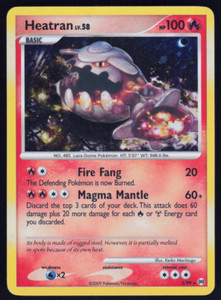 Heatran 3/99 Pokemon Platinum Arceus English Holo Rare