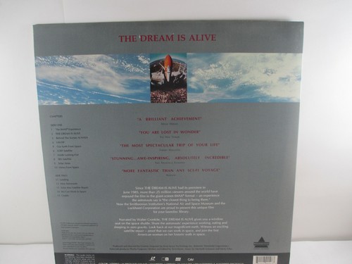 Laserdisc IMAX The Dream Is Alive The Movie NASA Space Mission LD CD Movie - Picture 3 of 7