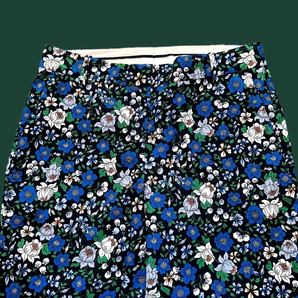 Tory Burch Sport Women's Blue and Green Trousers size 4 - Image 3 of 3