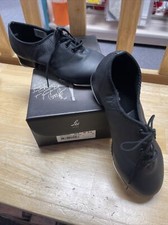 LS3006L Leo Split Sole Jazz Tap BLK Size 5