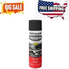 Rust-Oleum Rubberized Undercoating, Black, 15 oz